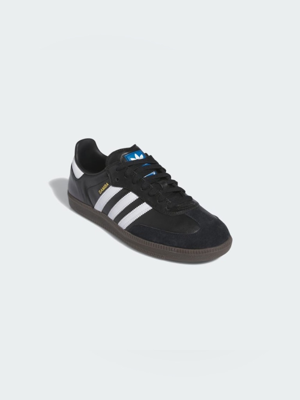 🆕 adidas Samba ADV Black White Gum Men’s Size 10 NWT Classic Skate Shoe - Picture 4 of 8
